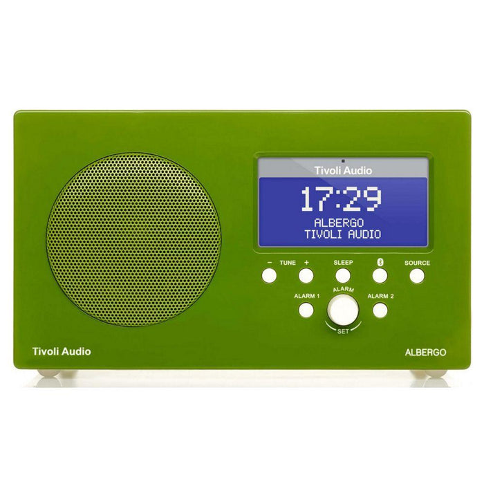 Albergo AM/FM Clock Radio - Green