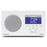 Albergo AM/FM Clock Radio - White