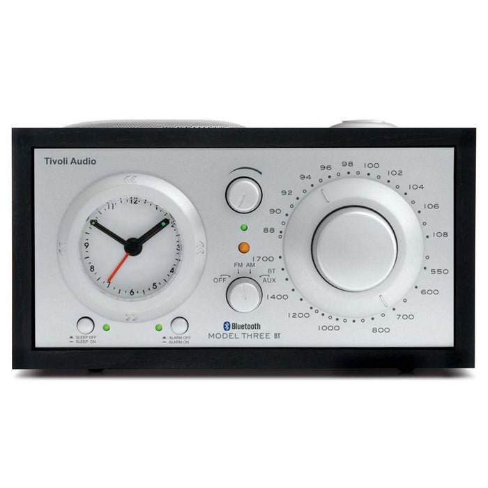 Model Three Bluetooth AM/FM Radio - Black Ash/Silver