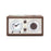 Model Three Bluetooth AM/FM Radio - Classic Walnut/Beige