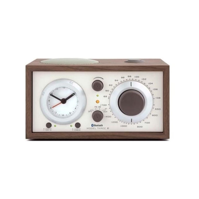 Model Three Bluetooth AM/FM Radio - Classic Walnut/Beige