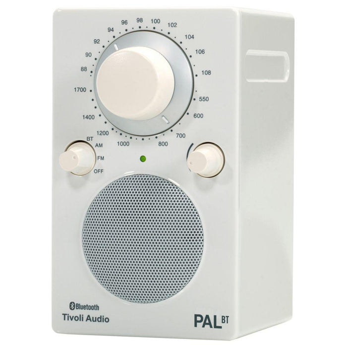 PAL Portable Bluetooth Speaker/Radio - Gloss White
