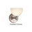 Mercury 1-Light Bath Light