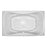 Cascade 7242 Air Silver Whirlpool Tub