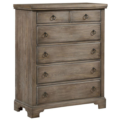 Whiskey Barrel 5-Drawer Chest