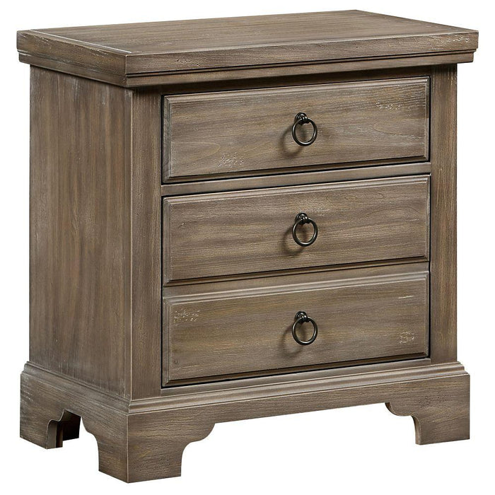 Whiskey Barrel Nightstand